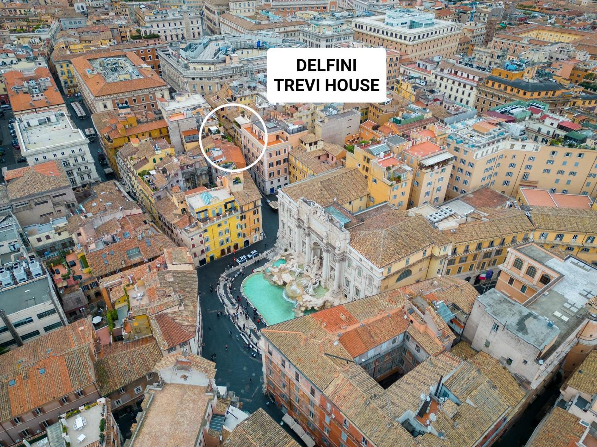 מלון רומא Delfini Trevi House מראה חיצוני תמונה